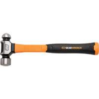Ball Pein Hammer, 24 oz. Head Weight, Plain/Polished Face, Fibreglass Handle Consource