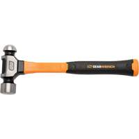 Ball Pein Hammer, 32 oz. Head Weight, Plain/Polished Face, Fibreglass Handle Consource