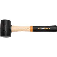 Rubber Mallet, 16 oz., Wood Handle, 13" L Consource