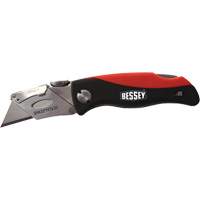 Couteau utilitaire pliant, 2-3/8" lame, poign&eacute;e en Plastique/Coussin&eacute;e Consource