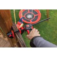 One-Hand Bar Trigger Clamps with 360° Rotating Handle Set, 12" (304.8 mm) Consource