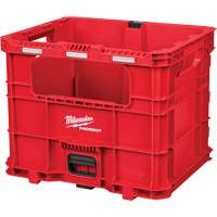 Caisse Packout, 15-3/4" x 18-5/8" x 15", Noir/Rouge Consource
