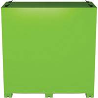 Ventilated Onsite PPE Storage Cabinet, Steel, High-Visibility Lime Green Consource