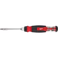 Tournevis &agrave; cliquet 14-en-1 &agrave; embouts multiples avec porte-embout de 1/4", 10-11/100" lo, Prise Coussin&eacute;e Consource