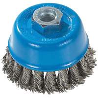 Knot-Twisted Wire Cup Brush, 3" Dia. x M14 Arbor Consource