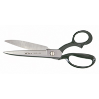 Wide Blade Industrial Shears, 4-3/4" Cut Length, Rings Handle Consource
