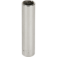 Douille, 8 mm, Prise 1/4", 6 pans, Profond Consource