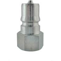 Hydraulic Quick Coupler - Plug, Stainless Steel, 3/4" Dia. Consource