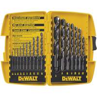 Jobber Drill Bit Set, 17 Pieces, High Speed Steel Consource