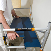 &eacute;chafaudages mobiles - &eacute;chafaudage Mini, Cadre Aluminium, 42" p x 48-1/2" h Consource