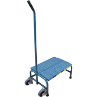Tilt-N-Roll Step Stands, 1 Step(s), 16" L x 29" W x 12" H, 300 lbs. Capacity Consource