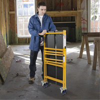 Ensemble de petit &eacute;chafaudage de base de 4' Jobsite Series, Cadre Acier, 41" p x 45-3/4" h Consource