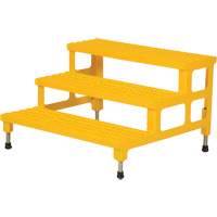 Plate-forme ajustable Step-Mate, 3 marche(s), 36-3/16" la x 33-7/8" lo x 22-1/4" h, Capacit&eacute; 500 lb Consource