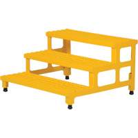 Plate-forme ajustable Step-Mate, 3 marche(s), 36-3/16" la x 33-7/8" lo x 22-1/4" h, Capacit&eacute; 500 lb Consource