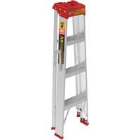 Step Ladder, 4', Aluminum, 200 lbs. Capacity, Type 3 Consource