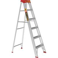 Step Ladder, 6', Aluminum, 200 lbs. Capacity, Type 3 Consource
