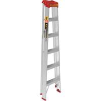 Step Ladder, 6', Aluminum, 200 lbs. Capacity, Type 3 Consource