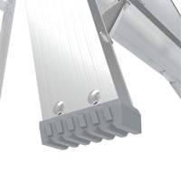 Step Ladder with Paint Tray, 10', Aluminum, 225 lbs. Capacity, Type 2 Consource