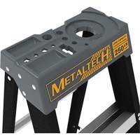 Step Ladder with Paint Tray, 10', Fibreglass, 250 lbs. Capacity, Type 1 Consource