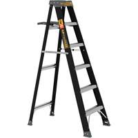 Step Ladder with Paint Tray, 6', Fibreglass, 250 lbs. Capacity, Type 1 Consource