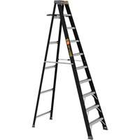 Step Ladder with Paint Tray, 10', Fibreglass, 250 lbs. Capacity, Type 1 Consource