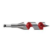 Longue m&egrave;che h&eacute;licoidale pour perceuse, Diam&egrave;tre de 1-1/8", Cannelure 3", Tige 7/16" hexagonal Consource