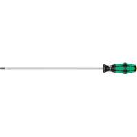 Slotted Screwdriver, 1/4" Tip, Round, 15-3/4" L, Plastic Handle Consource