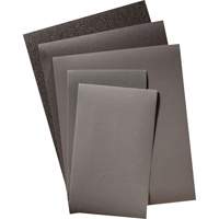 Feuille de papier abrasif, 9" x 11", Grain 320, Carbure de silicium Consource