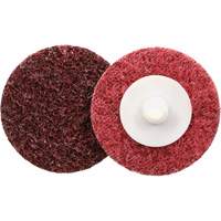 Disque de conditionnement de surface &agrave; remplacement rapide Standard Abrasives, 2" dia., Grain Moyen, Oxyde d'aluminium Consource