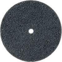 Meule homog&egrave;ne &agrave; faible densit&eacute; de s&eacute;rie 500 Standard Abrasives, 3" x 1/4", Arbre de 1/4", Grain de Fin, Carbure de silicium Consource