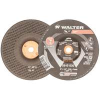 Disque de meulage et tronçonnage HP, 6" x 1/4", Arbre 5/8"-11, Oxyde d'aluminium, Type 27 Consource