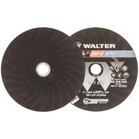 Meule &agrave; tronçonner pour usage intensif Zip+Xtra, 7" x 5/64", Arbre de 7/8", Type 1, Oxyde d'aluminium, 8600 Tr/min Consource