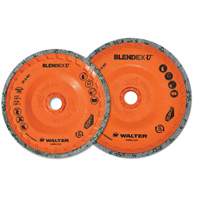 Blendex U Finishing Cup Disc, 4-1/2" Dia., Fine Grit, Silicon Carbide Consource