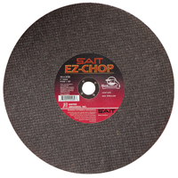 EZ-Chop&reg; Chop Saw Wheel, 14" x 3/32", 1" Arbor, Type 1, Aluminum Oxide, 4400 RPM Consource