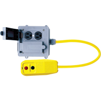 GFCI Quad Outlet Boxes, 120 V, 15 A, 6' Cord Consource