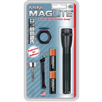 Mini&reg; Flashlights, Incandescent, 14 Lumens, AA Batteries Consource