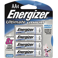 Batteries au lithium, AA, 1,5 V Consource