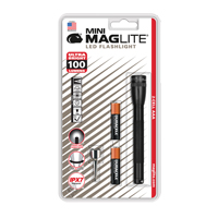 Mini&reg; Flashlights, LED, 100 Lumens, AAA Batteries Consource