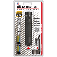 Mag-Tac Tactical Flashlights, LED, 310 Lumens, CR123 Batteries Consource