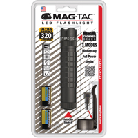 Mag-Tac Tactical Flashlights, LED, 320 Lumens, CR123 Batteries Consource