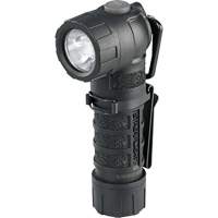 Lampe de poche &agrave; angle droit PolyTac 90 X, DEL, Piles CR123A, Polym&egrave;re Consource