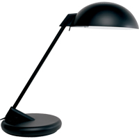 Lampe de bureau, 100 W, Incandescente, Noir Consource