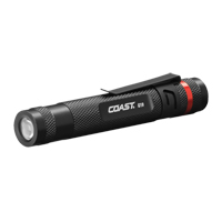 Lampe stylo G19, DEL, Corps en Aluminium, piles AAA, Compris Consource