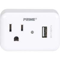 Prime&reg; USB Charger with Surge Protector Consource