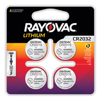 CR2032 Lithium Coin Cell Batteries, 3 V Consource