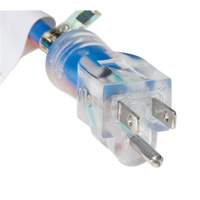 TPE-Rubber Extension Cord with Light Indicator, All-Weather, SJEOW, 12/3 AWG, 15 A, 3 Outlet(s), 25' Consource