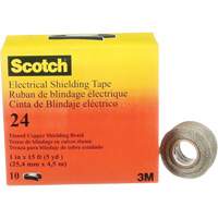 Ruban isolant de blindage Scotch, 25,4 mm (1") x 4,6 m (15'), Noir, 16 mils Consource