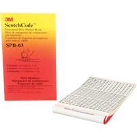 ScotchCode Pre-Printed Wire Marker Book Consource