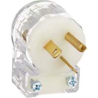 Angled Hospital Grade Extension Plug, Nylon, 20 Amps, 250 V Consource
