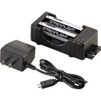 Chargeur USB pour 2 piles & piles Consource